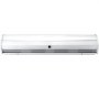 Cortina de aire VEVOR, elegante diseño blanco con interruptor de control central.