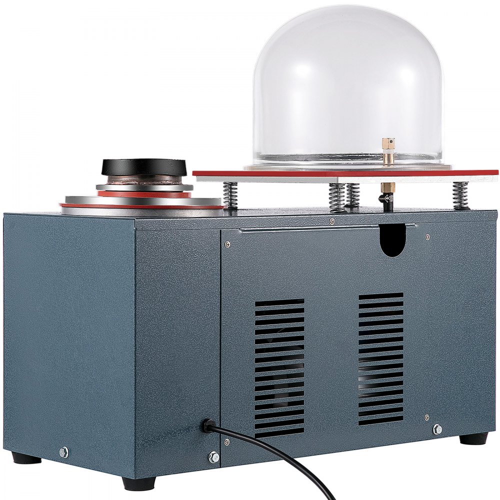 VEVOR Máquina de fundición al vacío de 2L con bomba de 3 CFM Máquina de fundición y inversión para matraces invertidos y moldes RTV