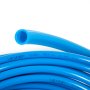 Tubo pex VEVOR azul enrollado, tamaño 1/2&quot;, que muestra flexibilidad y durabilidad.