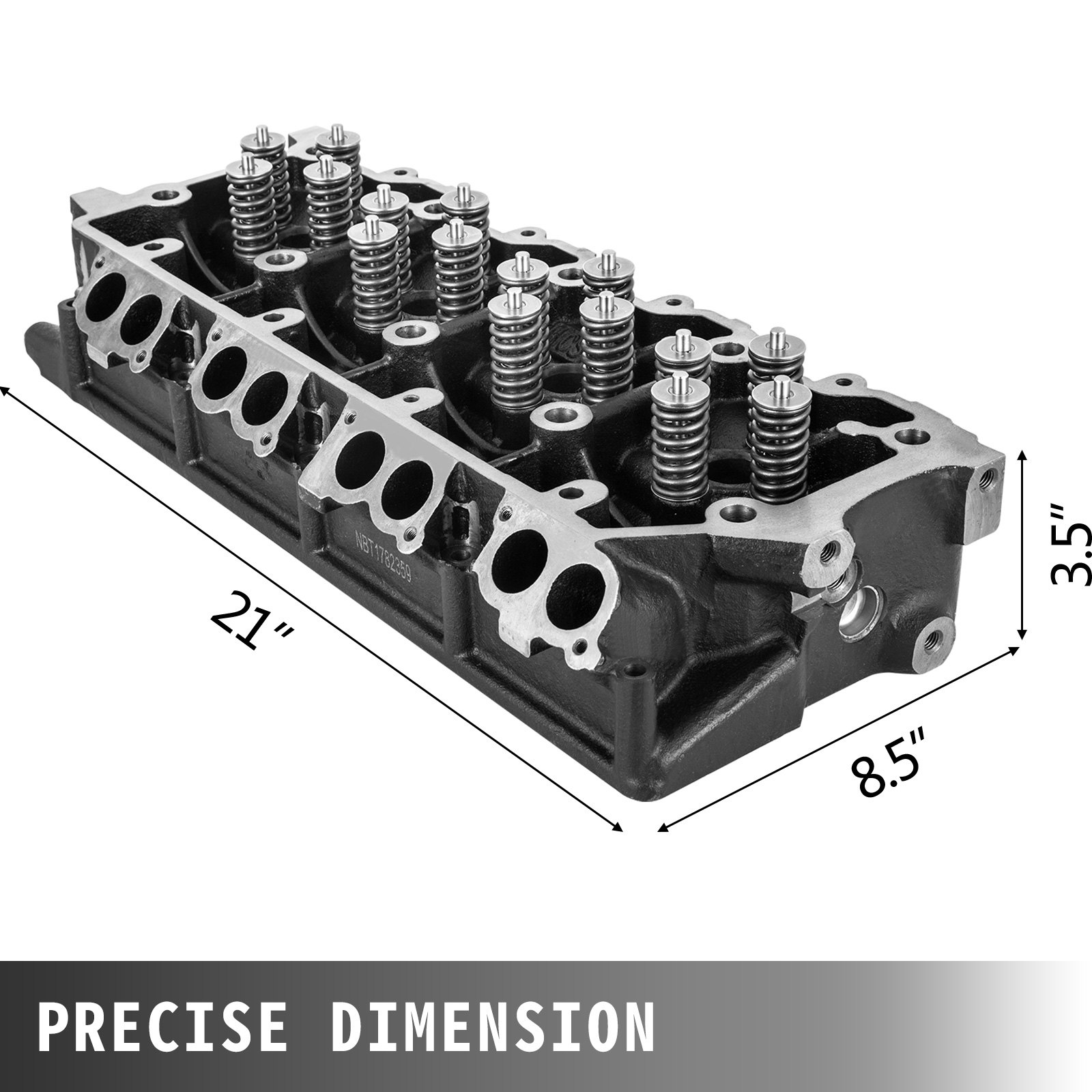 Culata VEVOR Ford 6.0l powerstroke diésel dimensiones: 21&quot; x 8,5&quot; x 3,5&quot;.