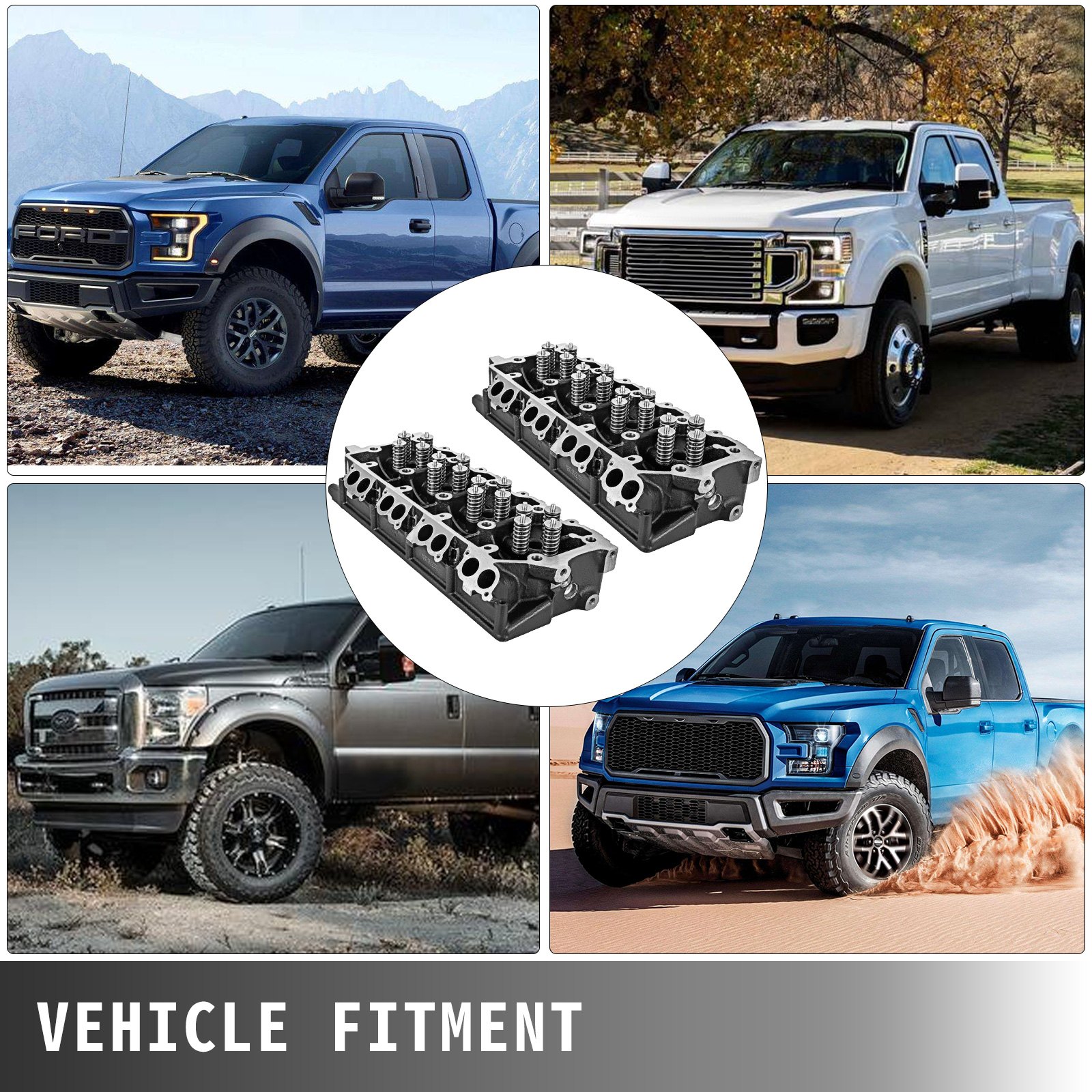 2 x culata de 18 mm para Ford F-250 F-350 F-450 F550 6.0l Powerstroke Diesel