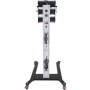 Lámpara de curado de pintura por infrarrojos VEVOR con soporte ajustable y panel de control.