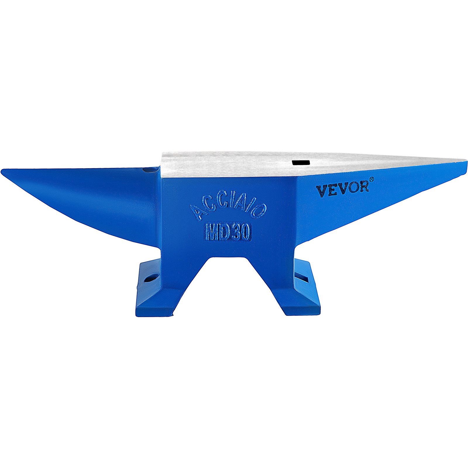 VEVOR Pro Horn Yunque, 30 kg/66,1 libras de peso Yunque de acero Herrero Yunque de herrero, Yunque de hierro fundido resistente portátil Yunque de herrero Banco de trabajo estable Herrero Forja Herramienta de yunque