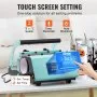 Máquina de prensado térmico para vasos VEVOR y vasos de sublimación, juego de prensa para vasos con 8 vasos en blanco de 20 oz, prensa para tazas de 11 a 30 oz, con papel de transferencia térmica, guantes y cinta adhesiva.