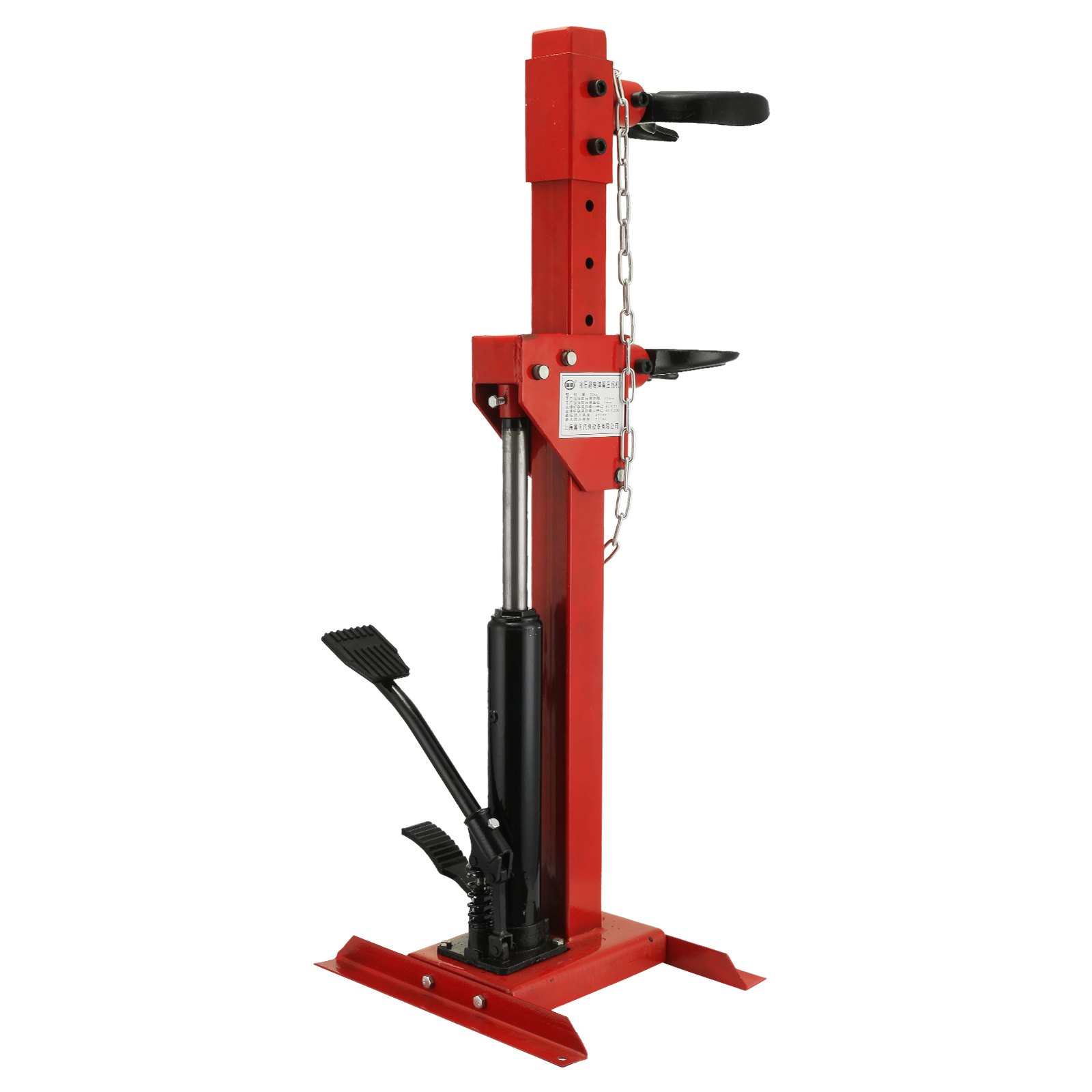 VEVOR Herramienta de compresor de resorte de bobina de puntal automático de 3 toneladas de capacidad Compresor de puntal de 6600LB con 4 juntas a presión Herramienta hidráulica de aire para reparación de automóviles y extracción de resorte de puntal (capacidad de 3 toneladas)