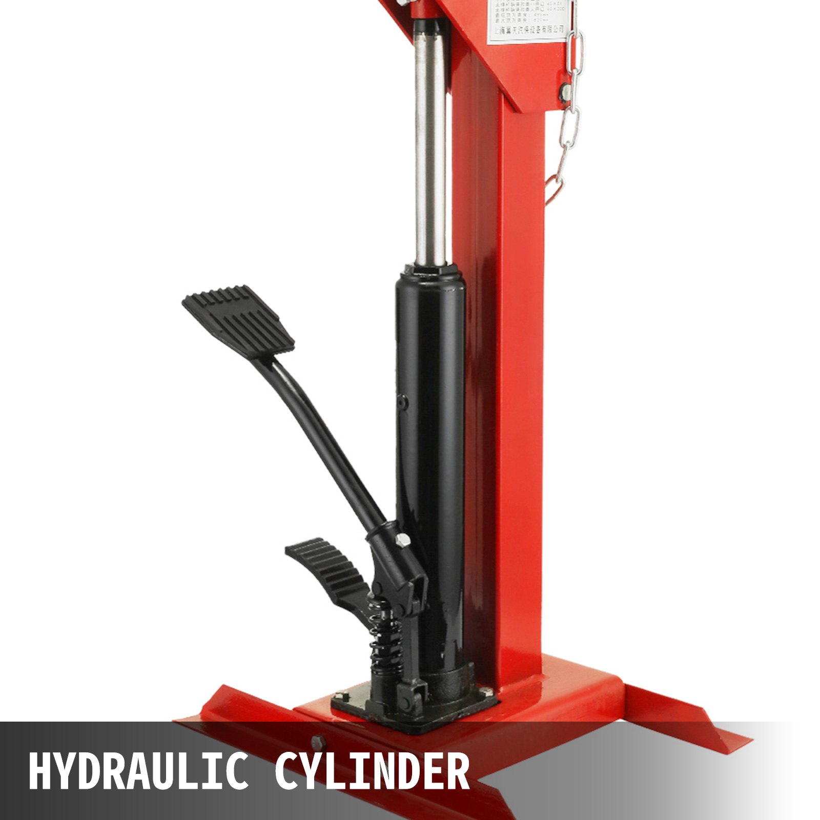 VEVOR Herramienta de compresor de resorte de bobina de puntal automático de 3 toneladas de capacidad Compresor de puntal de 6600LB con 4 juntas a presión Herramienta hidráulica de aire para reparación de automóviles y extracción de resorte de puntal (capacidad de 3 toneladas)
