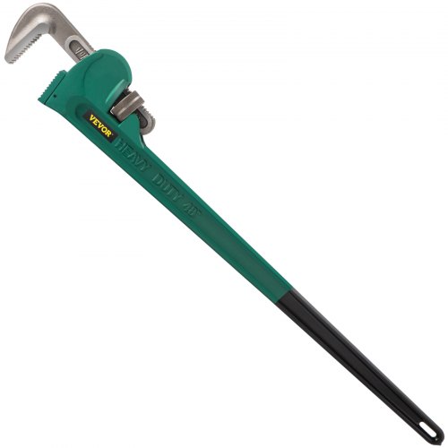 VEVOR Llave para Tuberías de Acero 48" Herramienta para Plomeros Mordaza de 4,3"