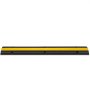 Rampa protectora de cables VEVOR con rayas amarillas y negras
