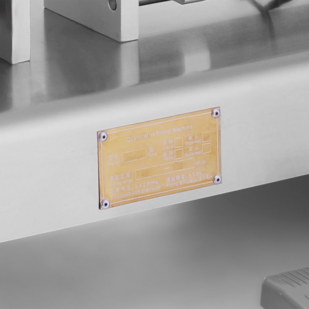 Máquina de llenado de pasta líquida 50-500ml 110V Crema Champú Pasta de dientes cosmética