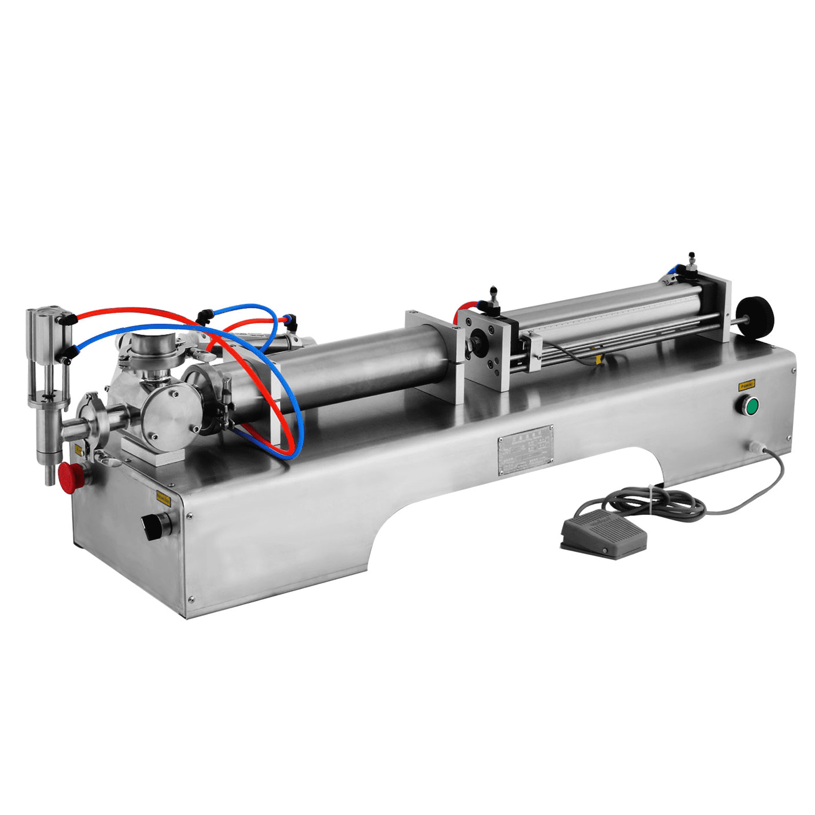 Máquina de llenado de pasta líquida 50-500ml 110V Crema Champú Pasta de dientes cosmética