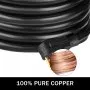 Cable de extensión para vehículos recreativos VEVOR de 40 amperios con cobre 100 % puro.