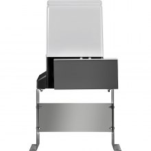 Abridor de puerta corrediza VEVOR AC1400 3100LBS con 2 controles remotos, kit de hardware de operador de puerta para seguridad, velocidad de movimiento de 43 pies por minuto, motor eléctrico de puerta deslizante de entrada rodante