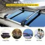 Barras transversales para portaequipajes de techo VEVOR, barras transversales para equipaje, escalera de carga, carga para bicicleta, barras transversales para techo, color negro (para Audi Q7, para Audi Q7 2006-2021 Sliver)