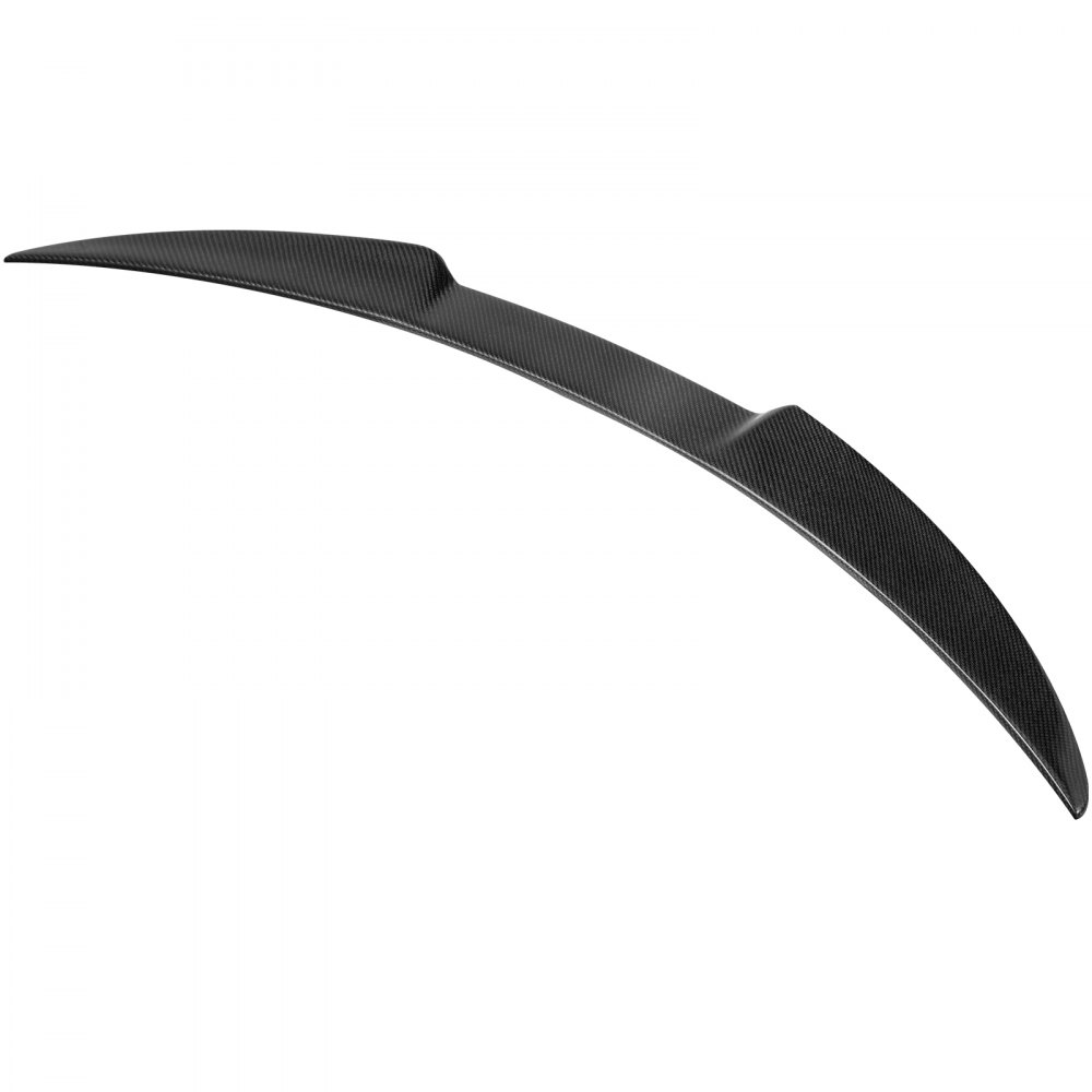 Alerón de maletero VEVOR compatible con Alfa Romeo Giulia Quadrifoglio Sedan de 4 puertas 2015-2020, alerón trasero de fibra de carbono con cinta especializada, alerón trasero GT para maletero de gama alta