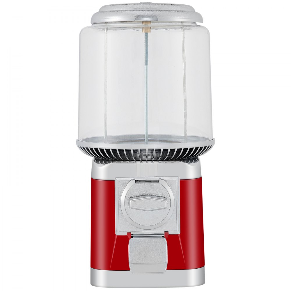 Máquina expendedora de chicles VEVOR, máquina expendedora de caramelos de 1 pulgada, máquina expendedora comercial de chicles con tamaño de salida de caramelos ajustable, máquina dispensadora de chicles de metal para el hogar, tiendas de juegos