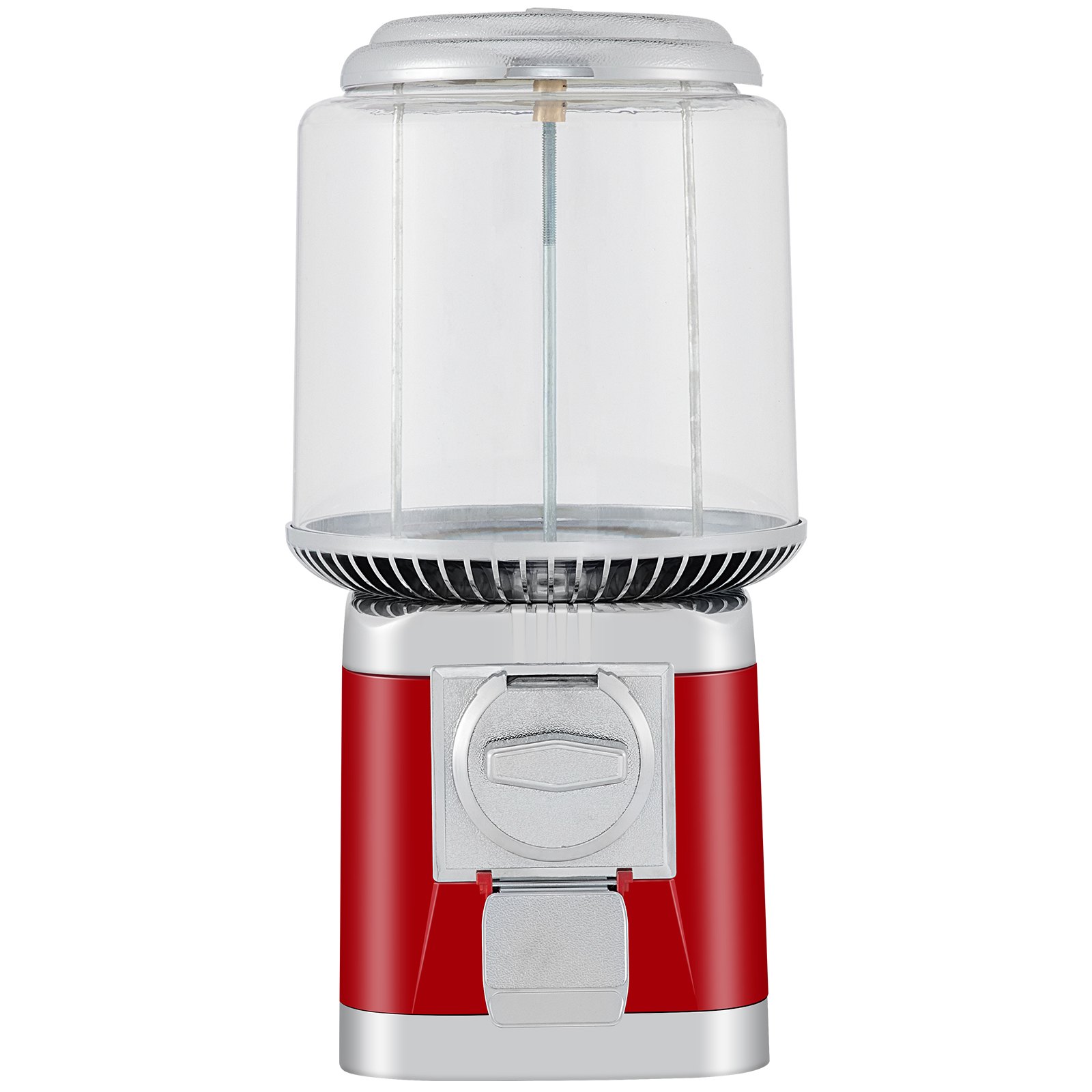 Máquina expendedora de chicles VEVOR, máquina expendedora de caramelos de 1 pulgada, máquina expendedora comercial de chicles con tamaño de salida de caramelos ajustable, máquina dispensadora de chicles de metal para el hogar, tiendas de juegos