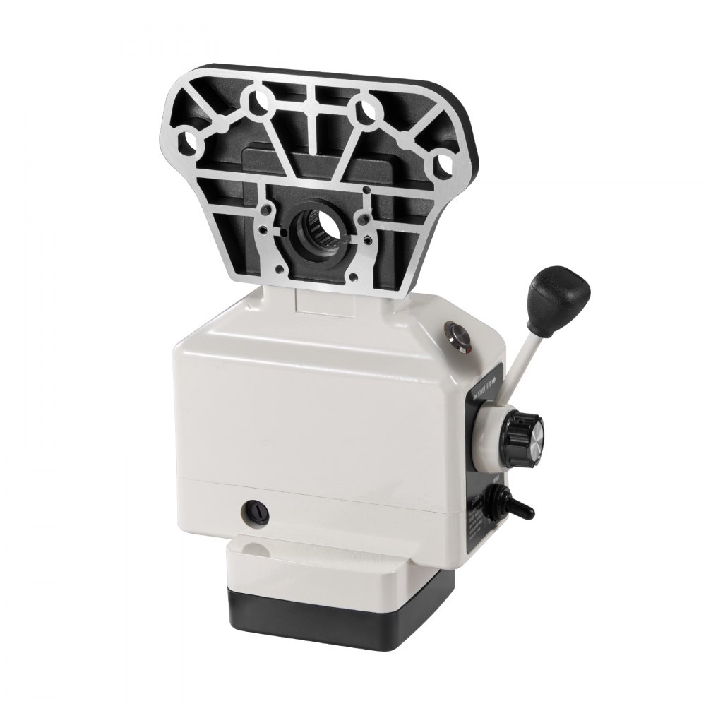 Alimentador de fresadora VEVOR con eje X, par de 450 in-lb, velocidad de rotación ajustable de 0 a 200 RPM, 120 V, para fresadoras Bridgeport de tipo rodilla con eje de 5/8" de diámetro.