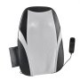 Masajeador de espalda shiatsu VEVOR con control remoto, con un elegante diseño en blanco y negro.