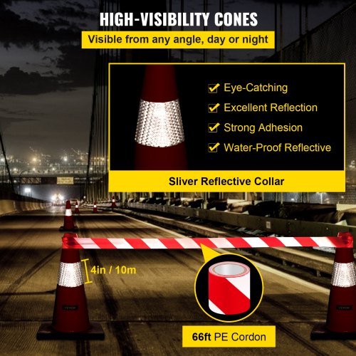 Conos De Seguridad, Cono De Seguridad Vial, Cono De Estacionamiento