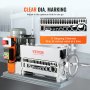 Máquina peladora de cables automática VEVOR con 11 canales para distintos tamaños de cables y marcas de diámetro claras.