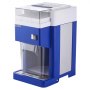 VEVOR - Máquina para raspar hielo comercial, 1.91 qt/1.8 l, eléctrica, grande, para conos de nieve, fina y esponjosa, con motor de 300 W, cuchillas de acero inoxidable, ideal para postres, fiestas, restaurantes, color azul