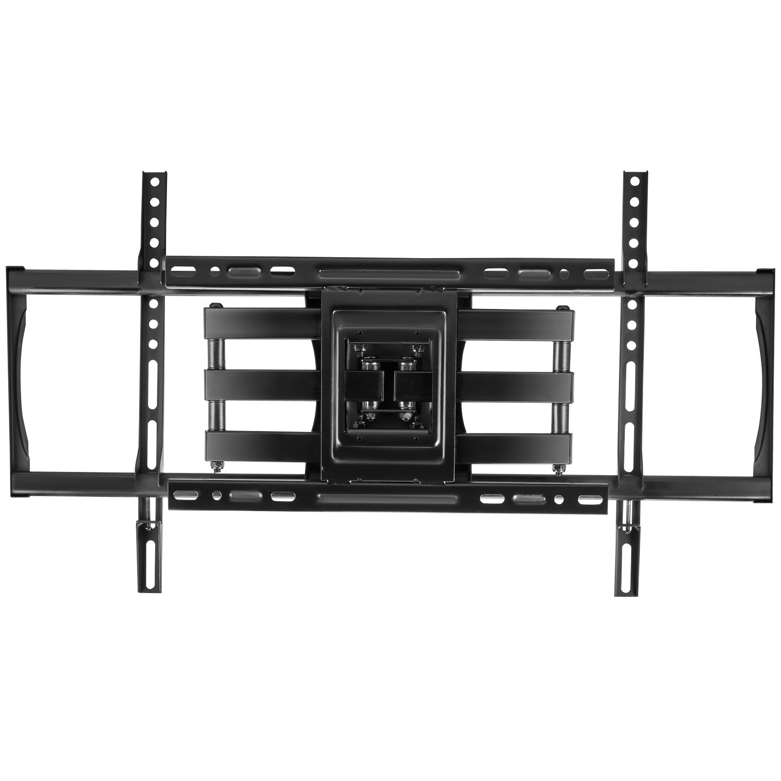 Soporte de TV de movimiento completo VEVOR con soportes ajustables y marco resistente.