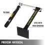 VEVOR Boxing Spinning Bar Soporte de Pared, Black Punching Spinning Bar para Entrenador de Velocidad de Boxeo, Boxeo MMA Speed Reflex Equipo de Entrenamiento para Adolescentes y Adultos, Ejercicio Liberación de Estrés Perder Peso