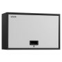 VEVOR Armario de Pared para Taller, 770 x 305 x 500 mm, Armario de Herramientas de Garaje de Metal con Puerta Abatible, Capacidad de 108,86 kg, para Garaje, Sótano, Cocina y Almacén, Negro