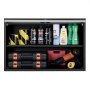 VEVOR Armario de Pared para Taller, 770 x 305 x 500 mm, Armario de Herramientas de Garaje de Metal con Puerta Abatible, Capacidad de 108,86 kg, para Garaje, Sótano, Cocina y Almacén, Negro