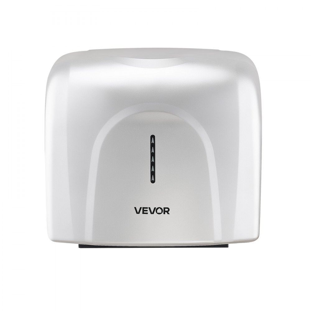 Secador de manos VEVOR, secador de manos de aire para baño de 1300 W, automático de alta velocidad con filtro HEPA, secado rápido, construcción de ABS de primera calidad, AC110-120 V, montaje en pared comercial para baño doméstico, habitación de invitados, alojamiento.