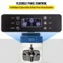 Máquina de helado suave VEVOR con panel de control flexible y funcionamiento inteligente.