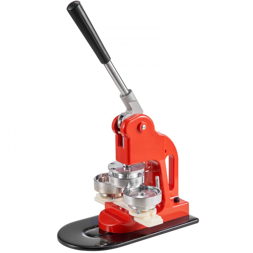 Máquina para hacer botones VEVOR, kit de prensa perforadora de insignias de 58 mm (2,25 pulgadas), máquina para hacer pins de regalo para niños, suministros para hacer botones con 500 piezas de botones, cortador circular y libro mágico