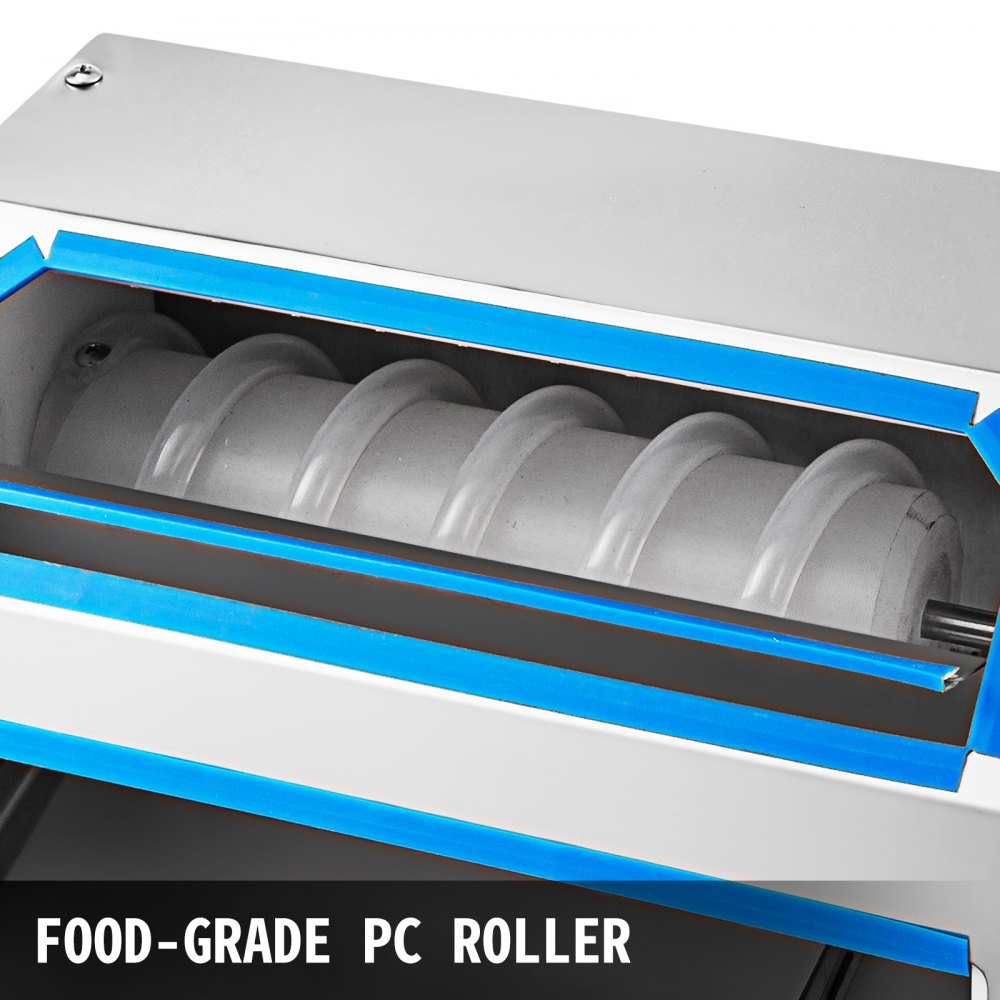 Máquina peladora de huevos de codorniz VEVOR con rodillo de PC de grado alimenticio.