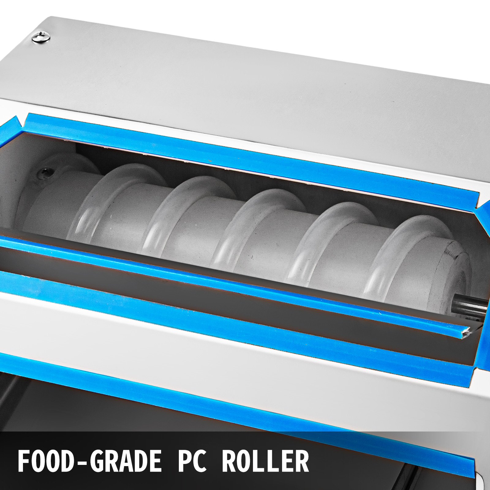 Máquina peladora de huevos de codorniz VEVOR con rodillo de PC de grado alimenticio.
