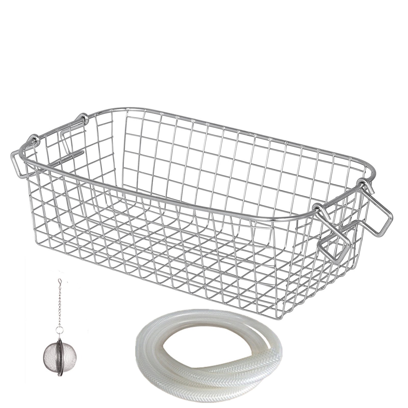 VEVOR Limpiador ultrasónico 3L 28/40khz Limpiador de piezas ultrasónico profesional de frecuencia dual con temporizador de calentador para limpieza