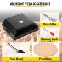 VEVOR Kit de horno de pizza horno de pizza portátil de acero inoxidable para gas juego de horno de pizza con herramientas profesionales para hornear