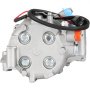 Embrague del compresor de aire acondicionado VEVOR Honda Civic con cableado y pernos, vista frontal.