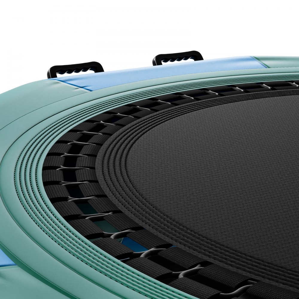 VEVOR - Trampolín acuático inflable de 3 metros, plataforma de natación portátil con escalera de 3 escalones y bomba de aire eléctrica, trampolín flotante para niños y adultos, ideal para piscinas, lagos y deportes acuáticos.