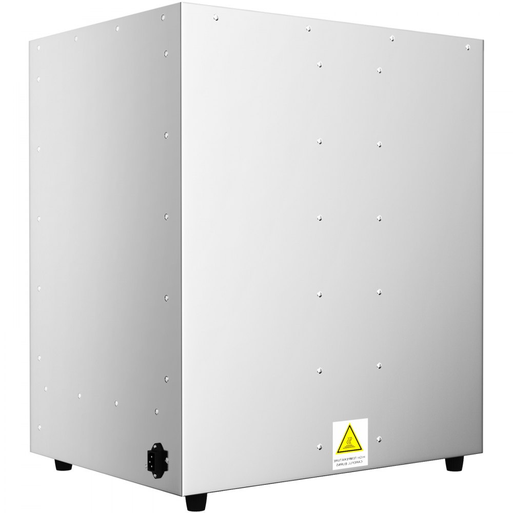 Calentador de alimentos VEVOR Hot Box, 40,6 x 56,5 x 61 cm, con bandeja de agua y cuatro bandejas desechables para catering. Ideal para pizzas, hamburguesas, pasteles y empanadas. Probado según las normas.