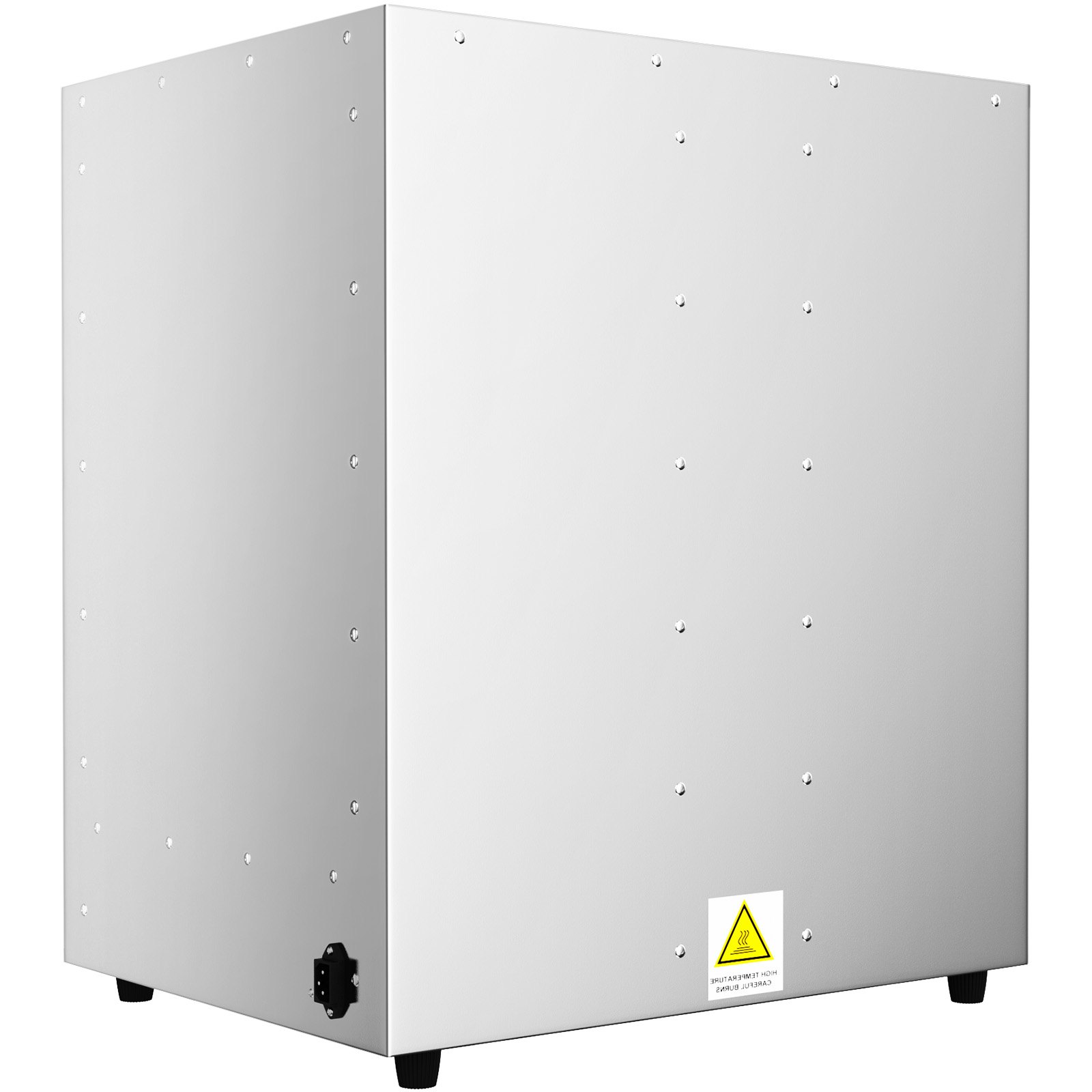 Calentador de alimentos VEVOR Hot Box, 40,6 x 56,5 x 61 cm, con bandeja de agua y cuatro bandejas desechables para catering. Ideal para pizzas, hamburguesas, pasteles y empanadas. Probado según las normas.