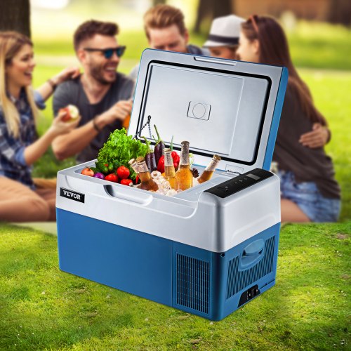 VEVOR Refrigerador Portátil 22L Nevera Portátil para Coche Refrigerador Doméstico Refrigerador del Automóvil