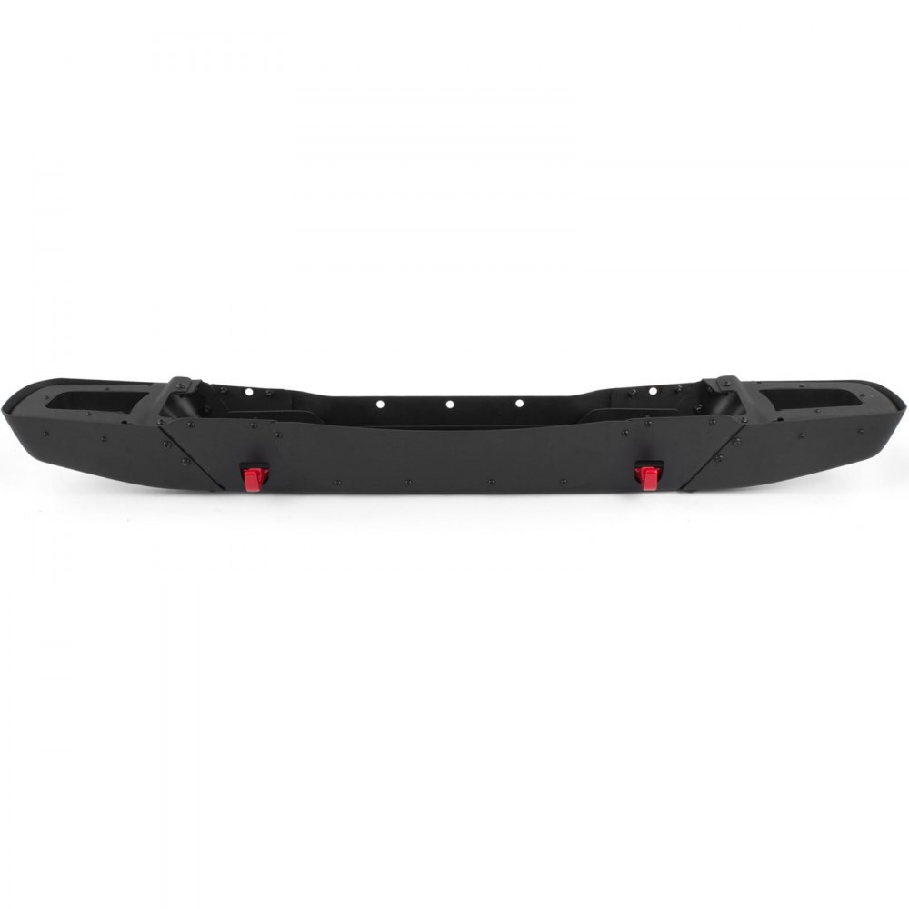 Parachoques delantero de acero VEVOR estilo 10º aniversario compatible con Jeep JK Wrangler Rubicon 2007-2018