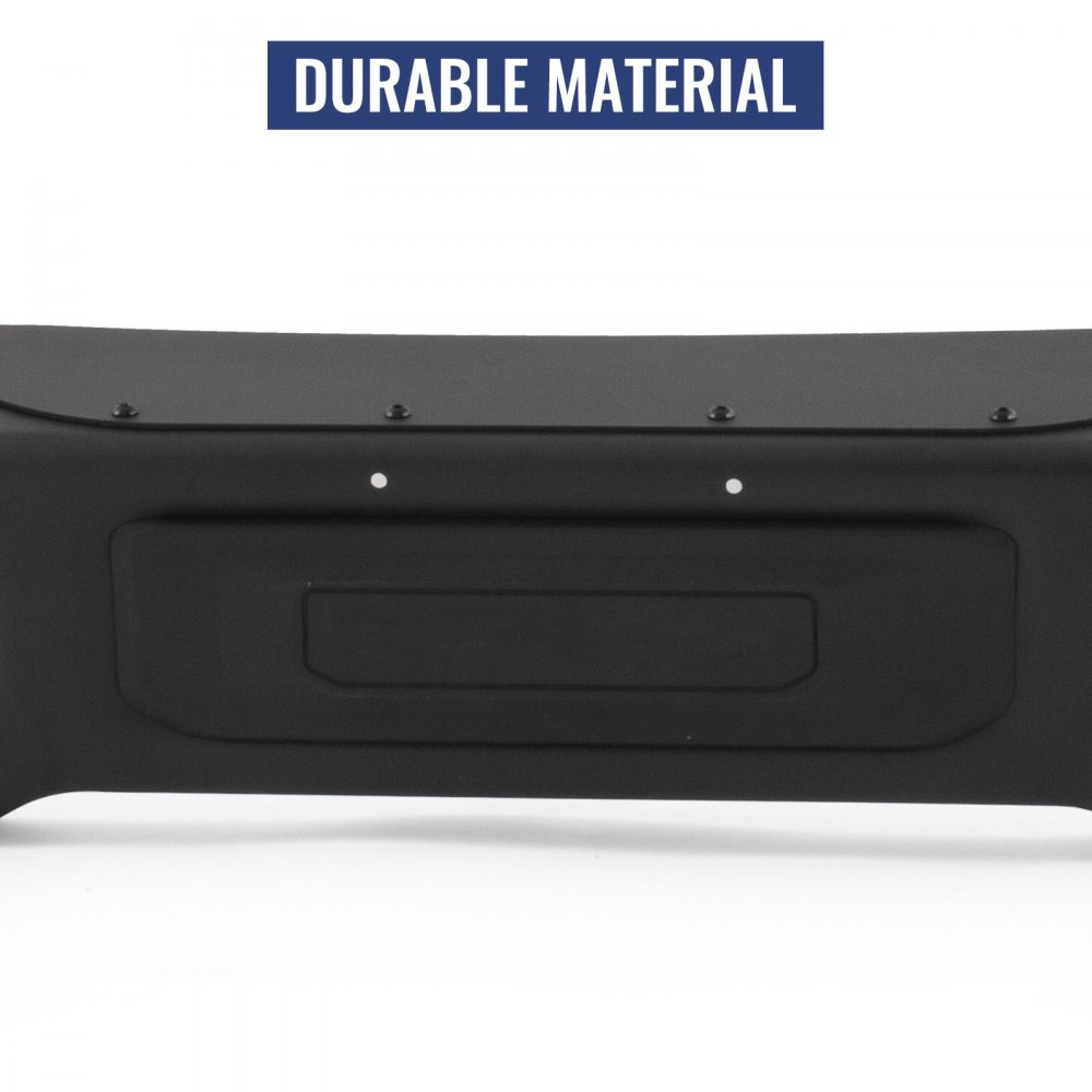 Parachoques delantero de acero VEVOR estilo 10º aniversario compatible con Jeep JK Wrangler Rubicon 2007-2018