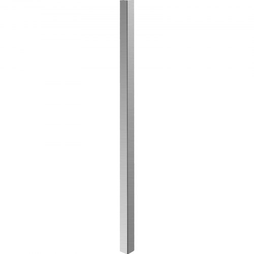 VEVOR - Protectores de esquina de acero inoxidable de 1,5 x 1,5 x 48 pulgadas, protector de esquina de pared de metal, paquete de 10 protectores de esquina de acero inoxidable 20 Ga 304 con ángulo de 90 grados para protección y decoración de paredes