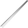 Protectores de esquinas de acero inoxidable VEVOR, 1 x 1 x 48 pulgadas, protector de esquinas de pared de metal, paquete de 10 protectores de esquinas, protector de esquinas de acero inoxidable 304 de calibre 20 con ángulo de 90 grados para protección y decoración de paredes.