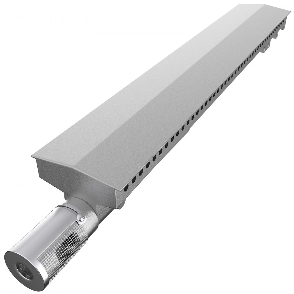 Quemadores de parrilla VEVOR, repuestos de acero inoxidable para barbacoa, 4 paquetes, parrilla de llama de 41 cm de largo, piezas de repuesto para barbacoa con combustión uniforme para parrillas de gas premium