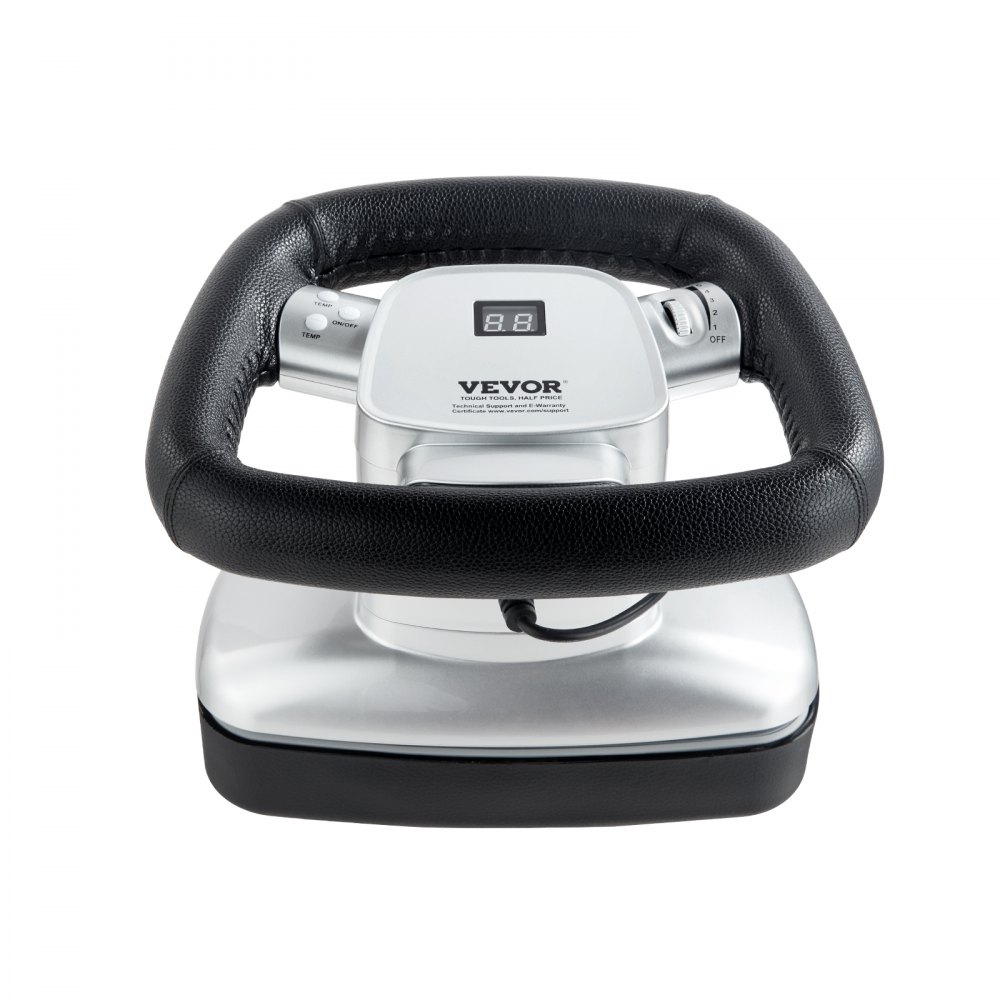 Masajeador quiropráctico VEVOR, masajeador vibratorio profesional de velocidad variable de 400 a 4600 rpm, masajeador corporal orbital quiropráctico de mano para aliviar los músculos de espalda, cuello y hombros.