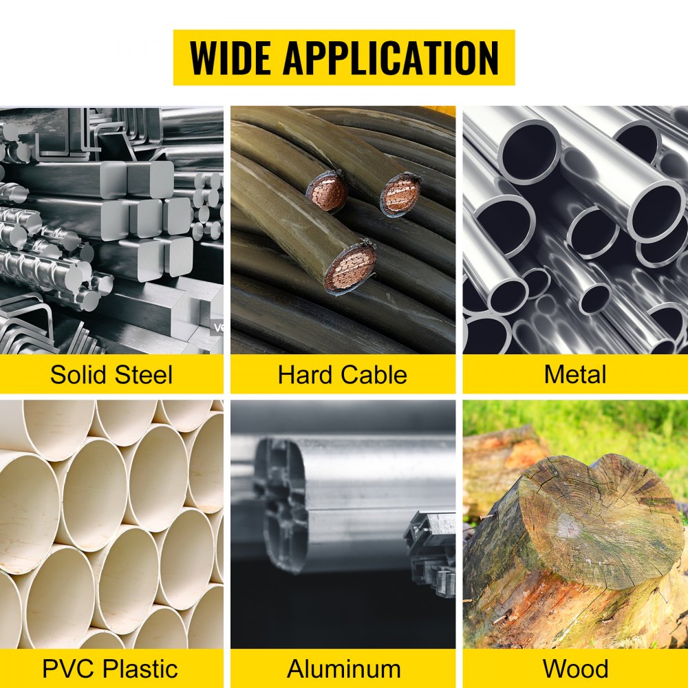 Sierra de cinta portátil VEVOR, 110 V, base de acero de aleación extraíble, inalámbrica, capacidad de corte de 5 pulgadas, sierra de cinta manual, sierra de cinta portátil de velocidad variable, motor de 10 A, sierra de cinta de corte profundo para metal y madera.