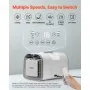 Aire acondicionado portátil de 4250 BTU para tiendas de campaña, aire acondicionado CA/CC para camping, caravanas y hogares.