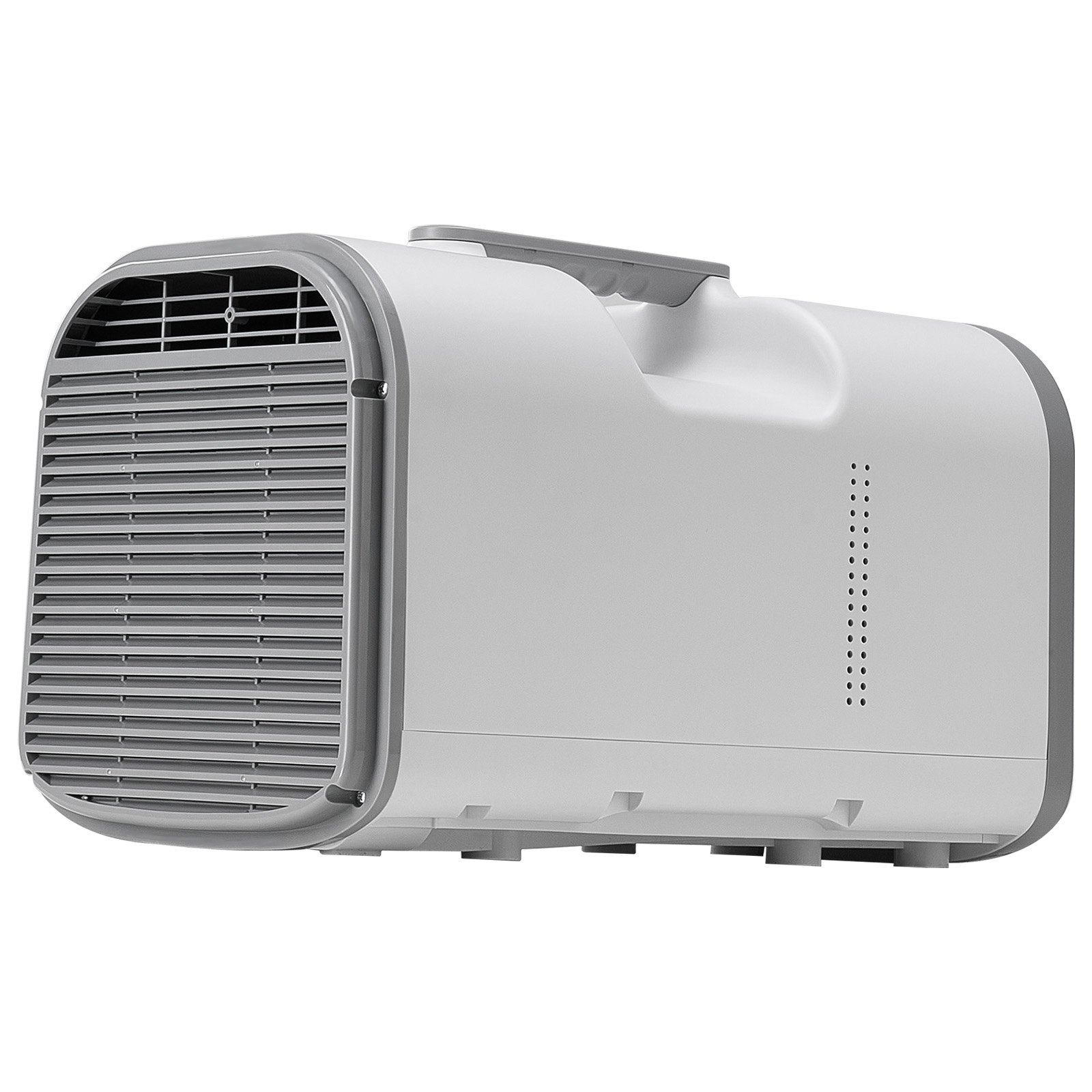 Aire acondicionado portátil de 4250 BTU para tiendas de campaña, aire acondicionado CA/CC para camping, caravanas y hogares.